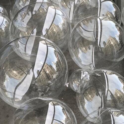 20/24/36inch No Wrinkle Bobo Transparent Clear Balloons Helium Inflatable Globos Wedding Birthday Party Decoration DIY Ballon