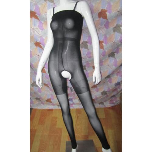 Sexy Body stockings Transparent Pantyhose Tights Unisex Open Crotch Bodysuit Cocoon Body Stockings Lingerie Bodyhouse FX10