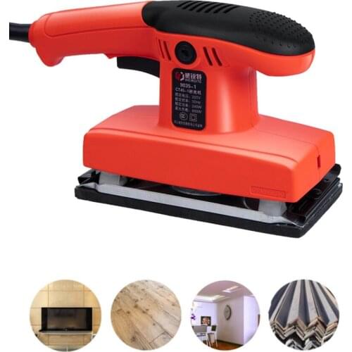 Sander electric small flat wall sanding sandpaper putty wall polishing multifunctional furniture woodworking tools