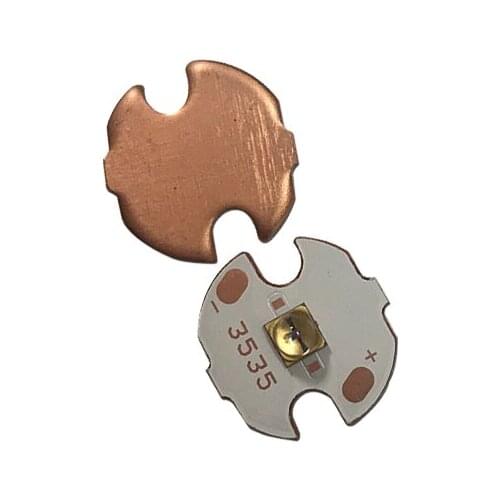 LED UVC Module 251nm 254nm 258nm With 30Degree lens 16mm for Bioassay