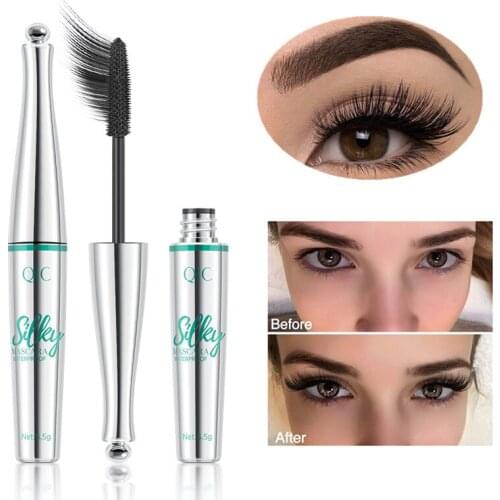 1 Pcs Thick Curling Mascara Thin Long Waterproof Black Lash Eyelash Extension Eye Lashes Brush Beauty Makeup Mascara Cosmetics