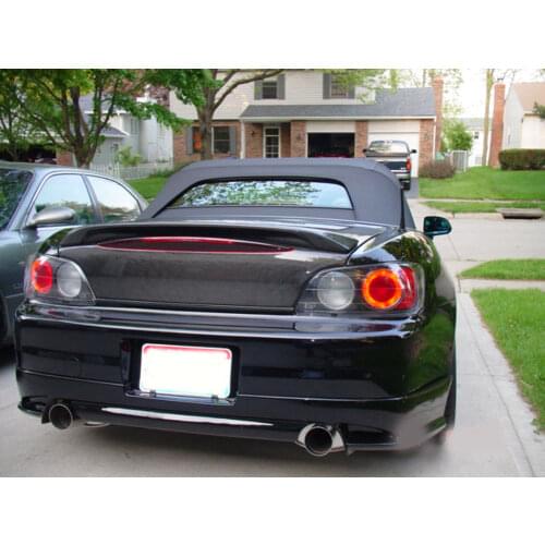 Carbon Rear Trunk Trim For Honda S2000 Carbon Fiber OEM Rear Trunk Body Kit Tuning Trim Fiber Glass For S2000 Racing