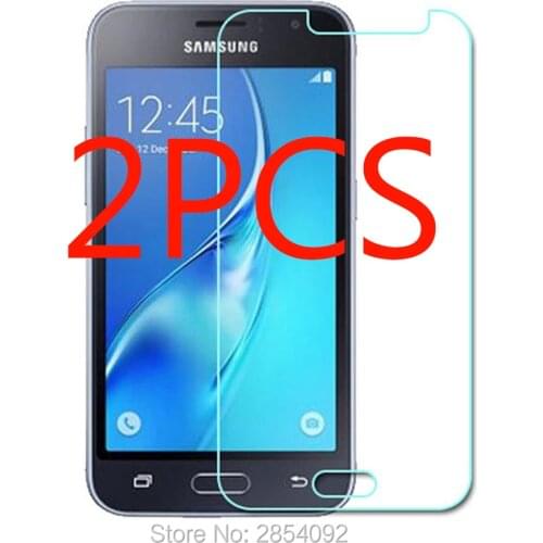 2PCS For Samsung Galaxy J1 2016 Tempered Glass Protective Film Screen Protector On For J120F SM-J120f J120M J120 J16 Protection