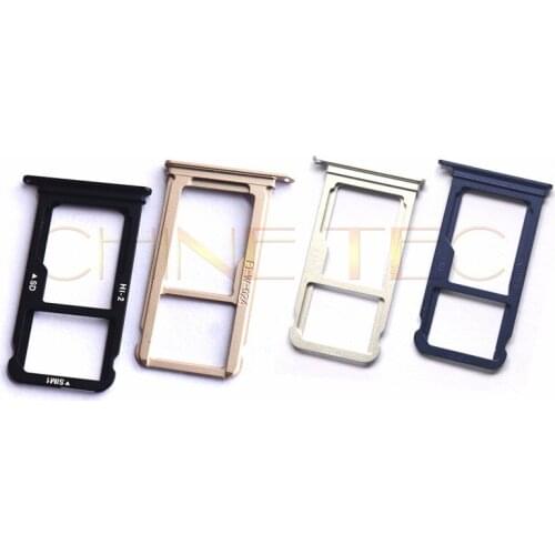 1pcs Nano SIM/ Micro SIM Card reader Tray Holder Micro SD Card Slot Holder Adapter for Huawei Ascend mate 10