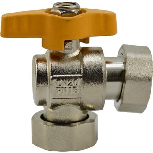 1PCS Triangle Valve Water Segregator 3/4" Female Double Swivel In Water Heater