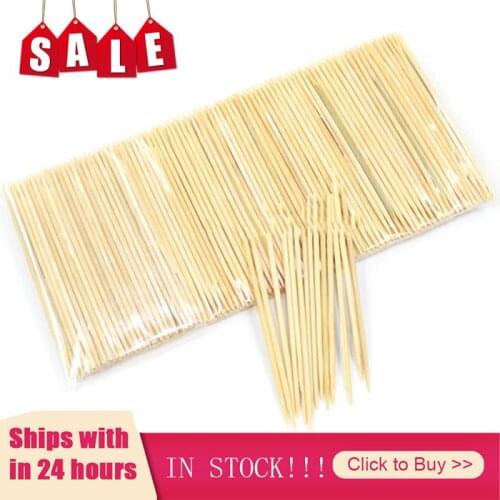 180PCS/Box Bamboo Toothpick Disposable Natural Toothpicks Family Restaurant Accessories Fruit Single Sharp Tooth Sticks Dropship