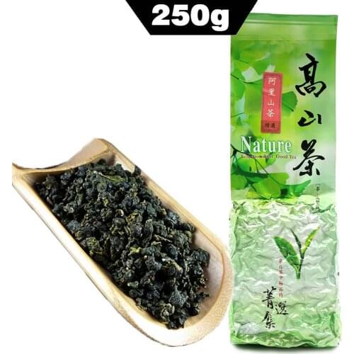 2021 250g Premium Ali Mountain High Mountain Fresh Taiwan Oolong Chinese Tea with Flower Fragrance Alishan Oolong Chinese Tea
