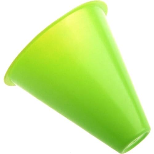 5pcs 3 inches cones for Slalom Skate Roller-Skating - Green