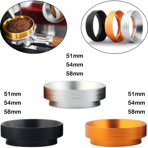 Espresso Dosing Funnel, Aluminum Coffee Dosing Smart Powder Preparation Bowl Repuest Filter Holder