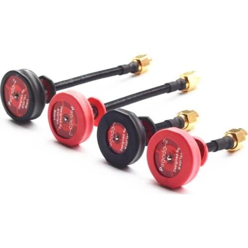 1/2pcs Pagoda 2 pagoda-2 5.8GHz FPV Antenna SMA & RP-SMA Plug Connector for RC FPV Racing Drone Quadcopter