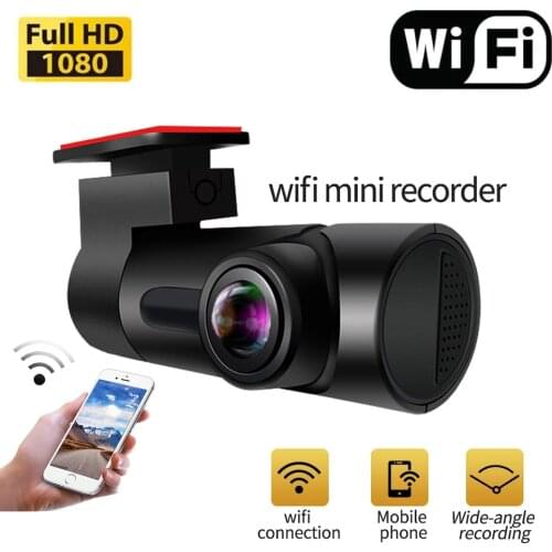Car DVR 1080P WiFi FHD Hidden Dash Cam Camera Wireless Vehicle Mobile Phone Interconnection Auto Registrator