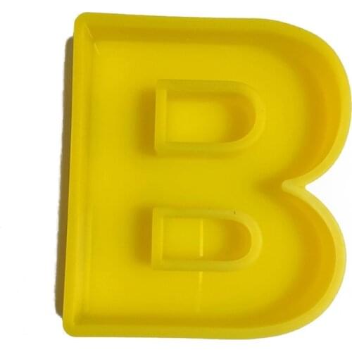 Alphabet Letters Ornaments Epoxy Resin Mold Home Decorations Silicone Mould DIY Crafts Jewelry Casting Tools