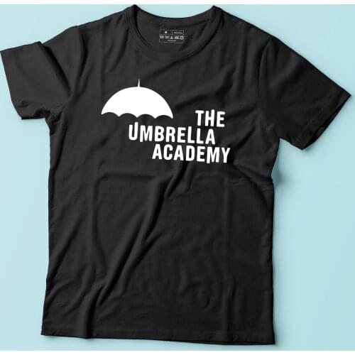 BLINGPAW Minimalist The Umbrella Academy Letter Print T-shirt Cotton Unisex Top&Tees Summer Tee Shirts