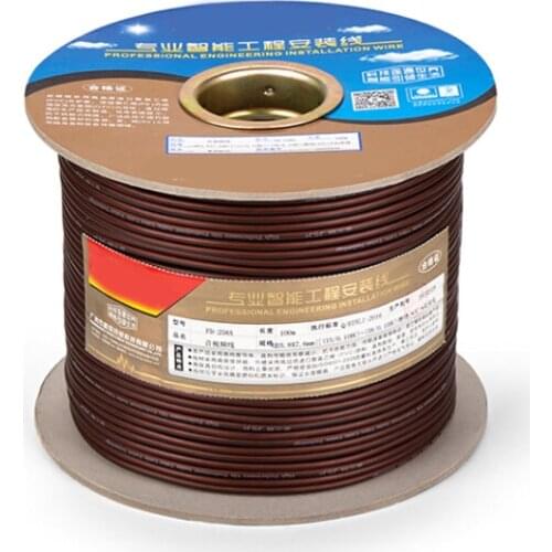 GUSUO 2 Meter Copper Wire OFC For DIY 2 RCA Interconnect Audio TV Cable