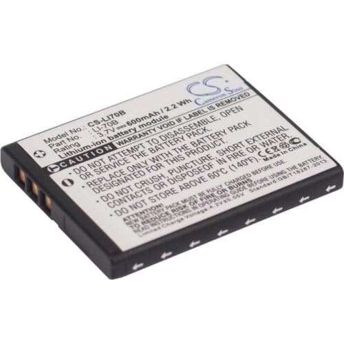 Cameron Sino Camera Replacement Li-ion Battery 600mAh For Li-70B Sigma FE-4020, FE-4040, VG Free Tools