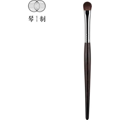 QINZHI Professional Handmade Make Up Brush G101 Medium Eye Shadow Brush Natural Horse Hair Ebony Handle Makeup Brushes