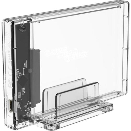 ORICO HDD Case USB 3.1 Type C to 2.5inch SATA Hard Disk hard drive transparent SSD External Enclosure for Macbook