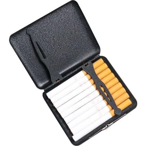 Matte Cigarette Tobacoo Case Box Holder 20pcs Regular Size Cigarettes Pocket Box Storage Container Gift Box Smoking Accessories
