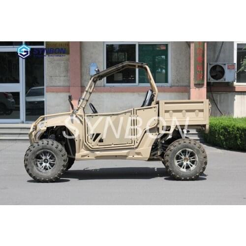 SYNBON CE EPA Agricultural vehicles farmer car with carriage buggies UVT ATV ​​Kart beach buggy go Karts Off-road Vehicle SY400F