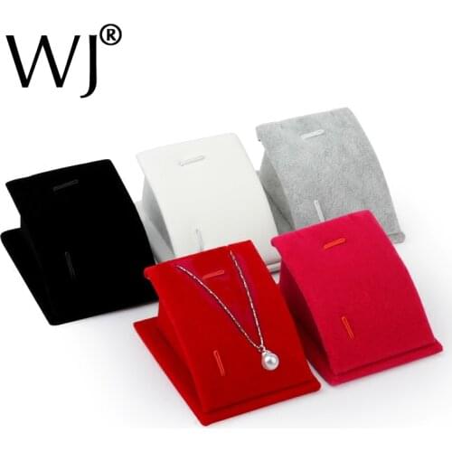 Wholeslae Lot of 3 Jewelry Necklace Chain Pendant Display Stand Holder Handmade Show Decor Organizer Case 1.5" for Shop Counter