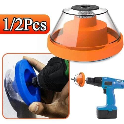 Electric Drill Ash Storage Box Dust Cover Dust Collector Power Installation Wall Accessories Drilling Air-Conditioning Tool