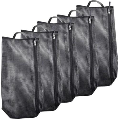 New 5 Pcs Durable Mesh Pouch Drawstring Bag Diving Surfing Outdoor Swimming Storage Bag Shoes Sundries Holder Bags