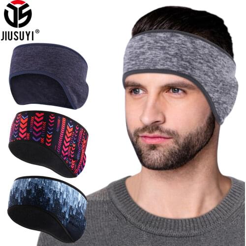 Ear Covers Sweatband Warmer Stretchy Winter Men Workout Yoga Headbands Moisture Wicking Thermal Running Sports Hair Accessories