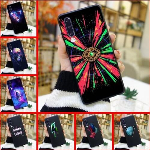 Back Cover For Huawei P20 Lite P Smart Plus 2019 Silicone Soft Astronaut Star Skull Phone Case For Huawei P30 Lite Pro P Smart Z