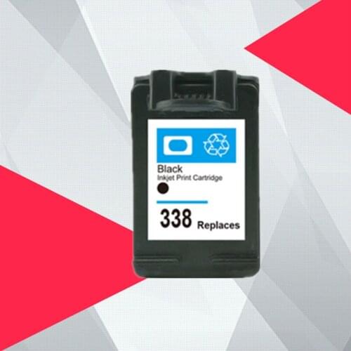 Black 338XL Remanufactured Ink Cartridge Replacement for HP 338 for HP338 Deskjet 5740 6520 6540 6840 Photosmart 8150