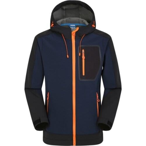 2020 Men Winter Autumn Fleece Soft shell Jacket Camping Sports Coat Outdoor Ski Waterproof Waterproof Climbing Hiking Jacket