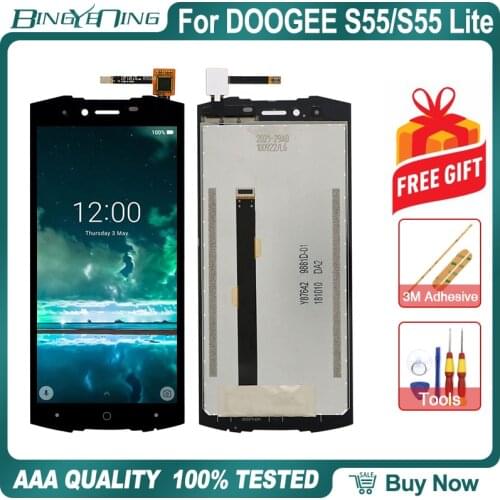 BINGYENING Screens For DOOGEE S55 Lite