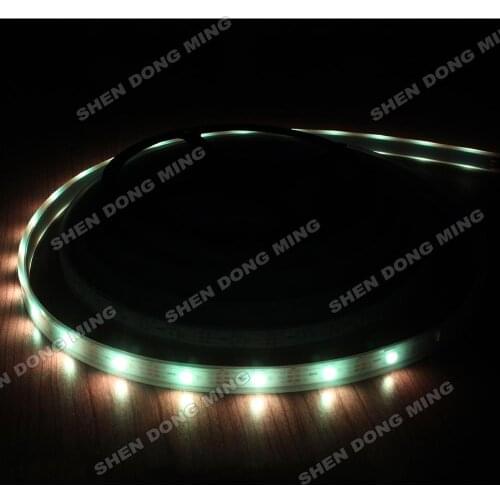 HOT sale SMD5050 RGB LED Strip Pixel IP67 Waterproof WS2811 IC Flexible Led lights 60Leds 20IC