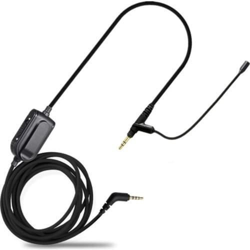 H05A Headphone Cable with Microphone for Boom Gaming Headset V-MODA Crossfade M-100