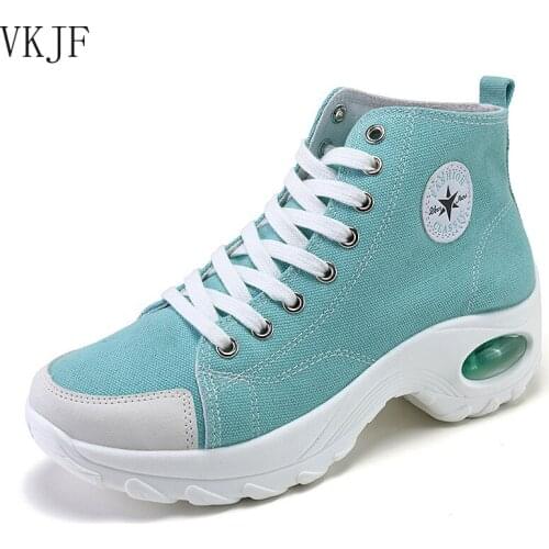 Sneakers Womens Vulcanized Shoes 2021 Spring and Summer Canvas Shoes Fashion Large Size Womens Shoes Casual Platform Shoes