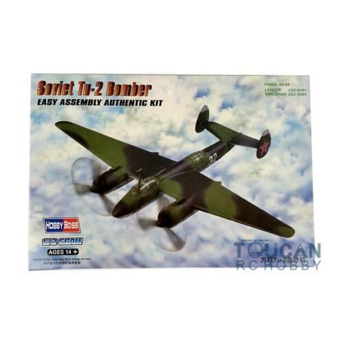Trumpeter 80298 1/72 Aircraft Soviet Tu-2 Bomber Fighter Warcraft Plane Model TH06240-SMT2