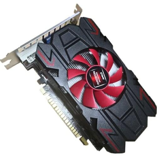 Graphics Card New HD7670 Desktop Independent Gaming AMD Graphics Card Video Memory HD Entertainment Accessories