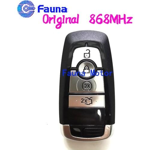 Original 868MHz 4Button Smart Proximity Remote Control Key For Ford Mustang With ID49 Chip