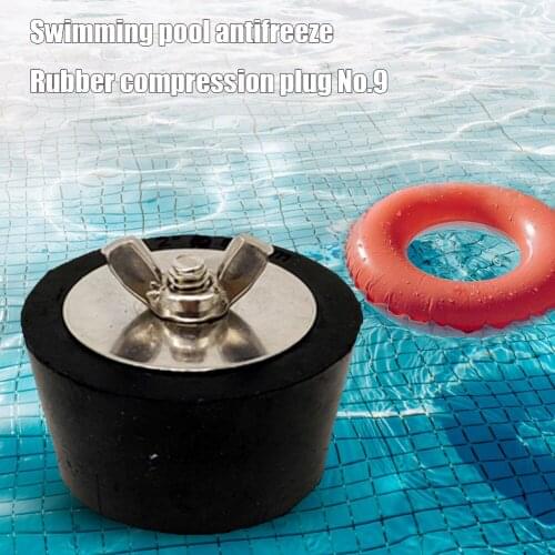 Durable 51mm Rubber Stopper Plug Anticorrosive Winter Anti-freeze Plug Swimming Pool Pipes Multi purpose Maintenance Accessories