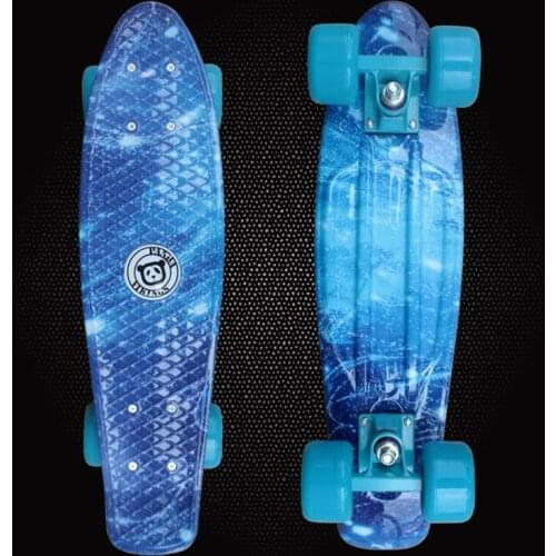 Peny Board Skateboards Galaxy Printed 22" Skateboard Complete Skateboarding Mini Longboard Boy Girl Cruiser Skate Board PD05