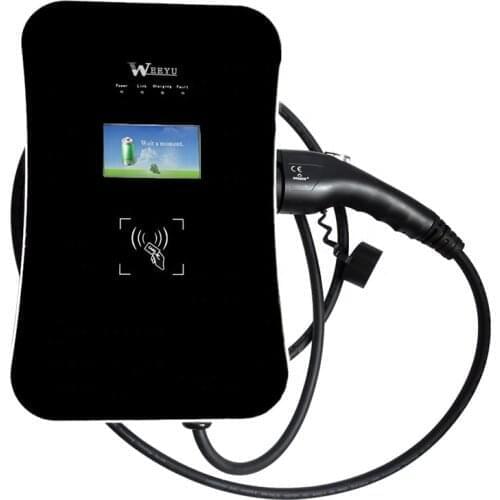 Type 2 22kw Electric Car Charging Stations EV Charger 380v For Commercial Charging