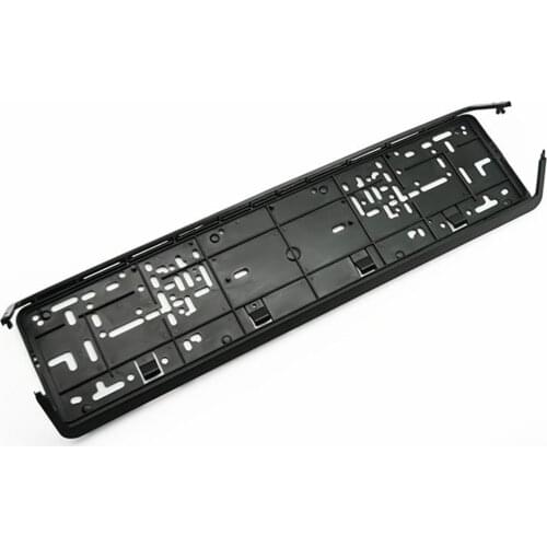 Versatility Frame Car License Plate Frame European Standard Auto Number Plate Holder Easy Install Carbon Process Frame Custody