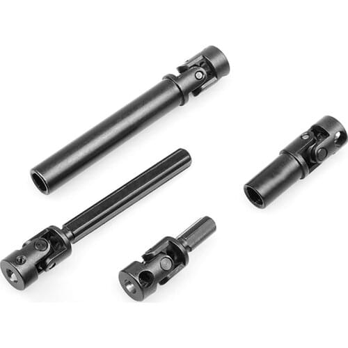Strengthened Steel Driveshaft Transmission Shaft for 1/10 Axial SCX24 90081 RC Car Accessories