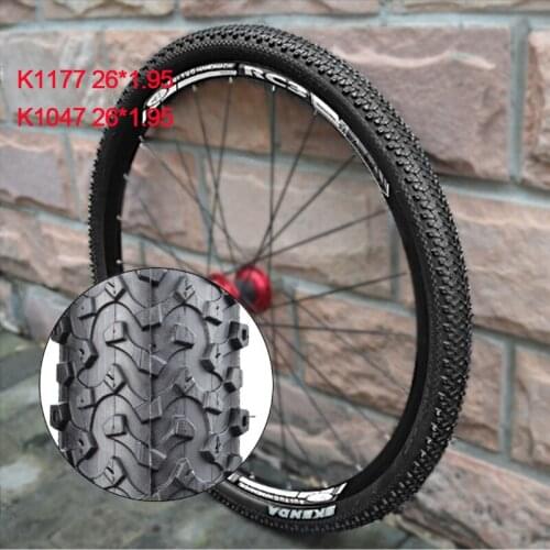 KENDA 60 TPI 26*195 Bicycle Pneu Not Foldable Tire Mountain Tire Anti-slip Shock Absorbing Tire Type Bike Accessories