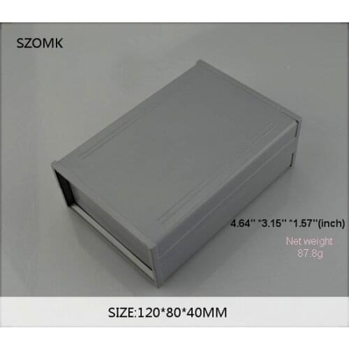 1 pcs,pcb enclosure junction box 120*80*40mm customizable electronics enclosures for pcb project case electronics enclosure box