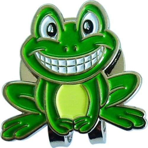 2 Pcs Lightweight Alloy Magnetic Markers Hat Clip Magnetic Accessories(Random Pattern C204)