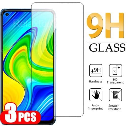3PCS Protective glass for Redmi Note 9 Screen Protector for Redmi Note 9 Pro Max 9 Pro Tempered Glass for Redmi Note 9s glass