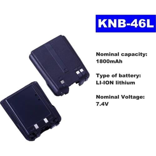 7.4V 1800mAh LI-ION Radio Battery KNB-46L For Kenwood Walkie Talkie TK-3230 Two Way Radio