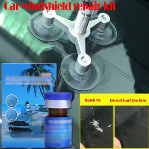 Auto Car Glass Windscreen Windshield For Crack DIY Repair Kit Tool Alloy Useful Drop-Shipping Auto Repair sucker Car Accessories