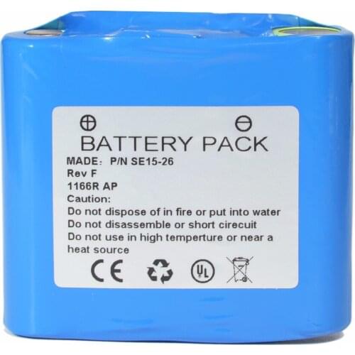 High Quality X-Rite P/N SE15-26 Battery | Replacement For X-Rite 500 504 508 518 528 530 Spectrometer Battery