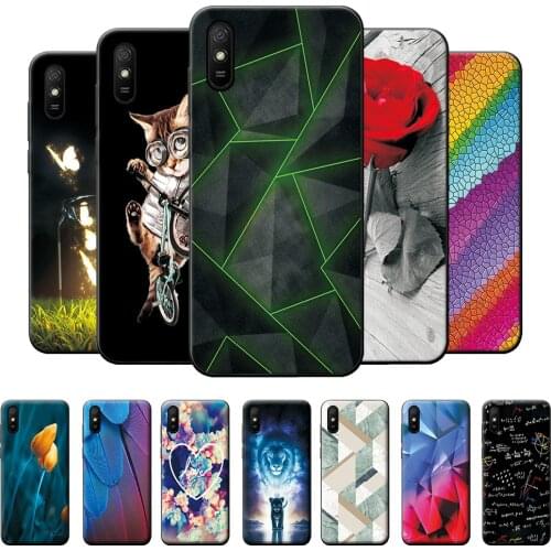 For Redmi 9AT Case Cartoon Back Cover For Redmi 9AT Soft Silicone TPU Phone Case For Redmi 9AT Cover Redmi 9AT 9A T Fundas 6.53